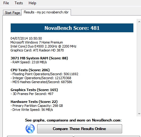 Attached picture 7 my pc novabench results.jpg